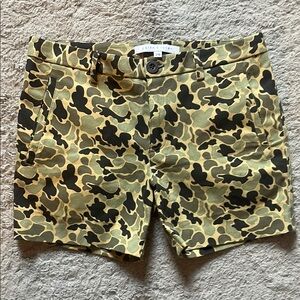 Parke & Ronen Camouflage Patterned Shorts 28